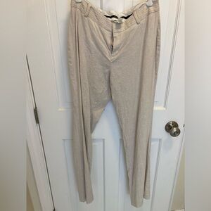 Banana Republic linen blend pants